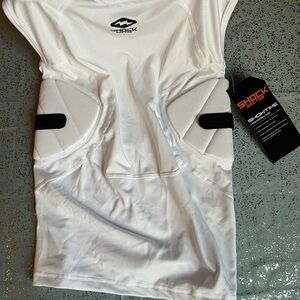 Shock Doctor White 5-Padded Shirt